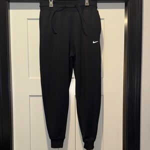 Nike Black Sweatpants with White Logo
